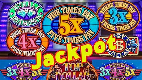 JACKPOT HANDPAY! Double Top Dollar Slot Video .